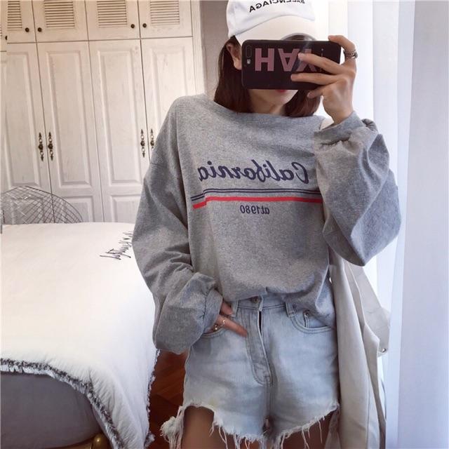 ÁO THUN TAY DÀI OVERSIZE FORM RỘNG CÁ TÍNH