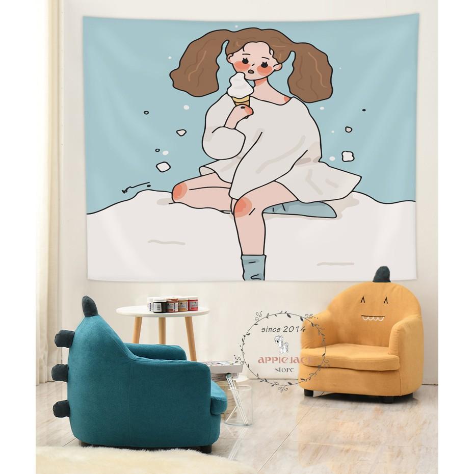 Bộ sưu tập cô gái đáng yêu phần 1 - Tranh vải treo tường trang trí decor