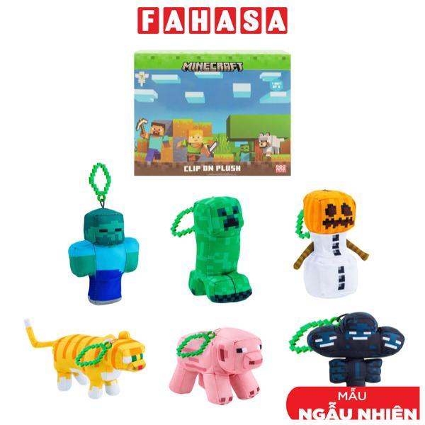 Móc Khóa Thú Bông Minecraft - Mojang Studios MC7005 (Sản Phẩm Bên Trong Là Ngẫu Nhiên)