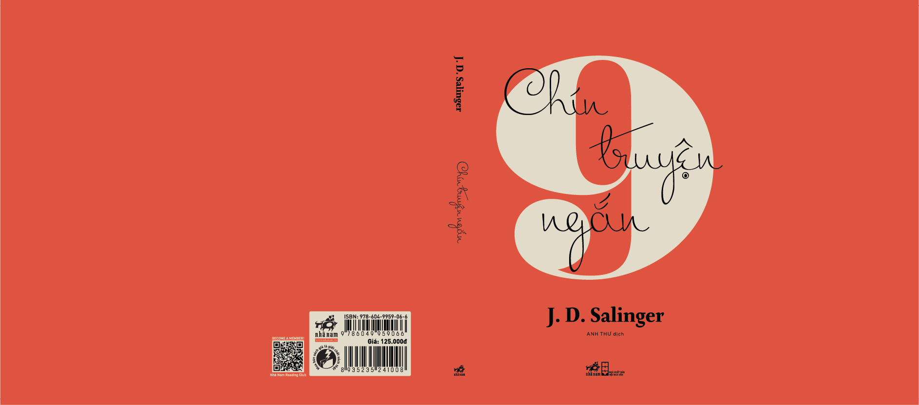 Sách - Chín chuyện ngắn (J. D. Salinger) (Nhã Nam Official)
