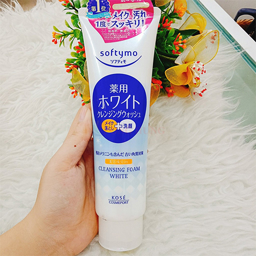 Sữa rửa mặt Kosé Softymo Cleansing Foam (190g) - Hàng chính hãng