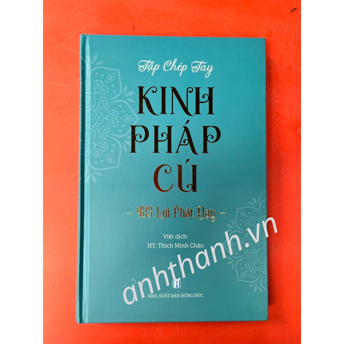 tập chép kinh pháp cú (bìa cứng, khổ 17x25)