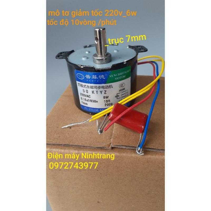Mô tơ giảm tốc 220V_6W 50KTYZ