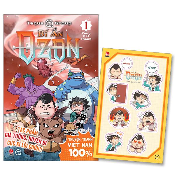 Bí Ẩn Ozon - Tập 1: Vùng Đất Thánh - Tặng Kèm Obi + Bảng Sticker