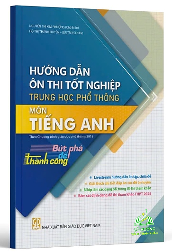 Sách - Hướng dẫn ôn thi tốt nghiệp Trung học phổ thông môn Tiếng Anh #huongbook