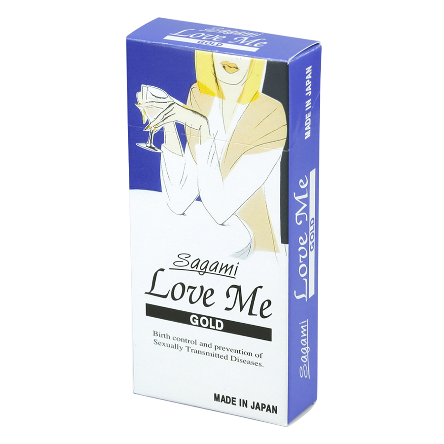 Bao Cao Su Sagami Love Me Gold - Hộp 10 Gói