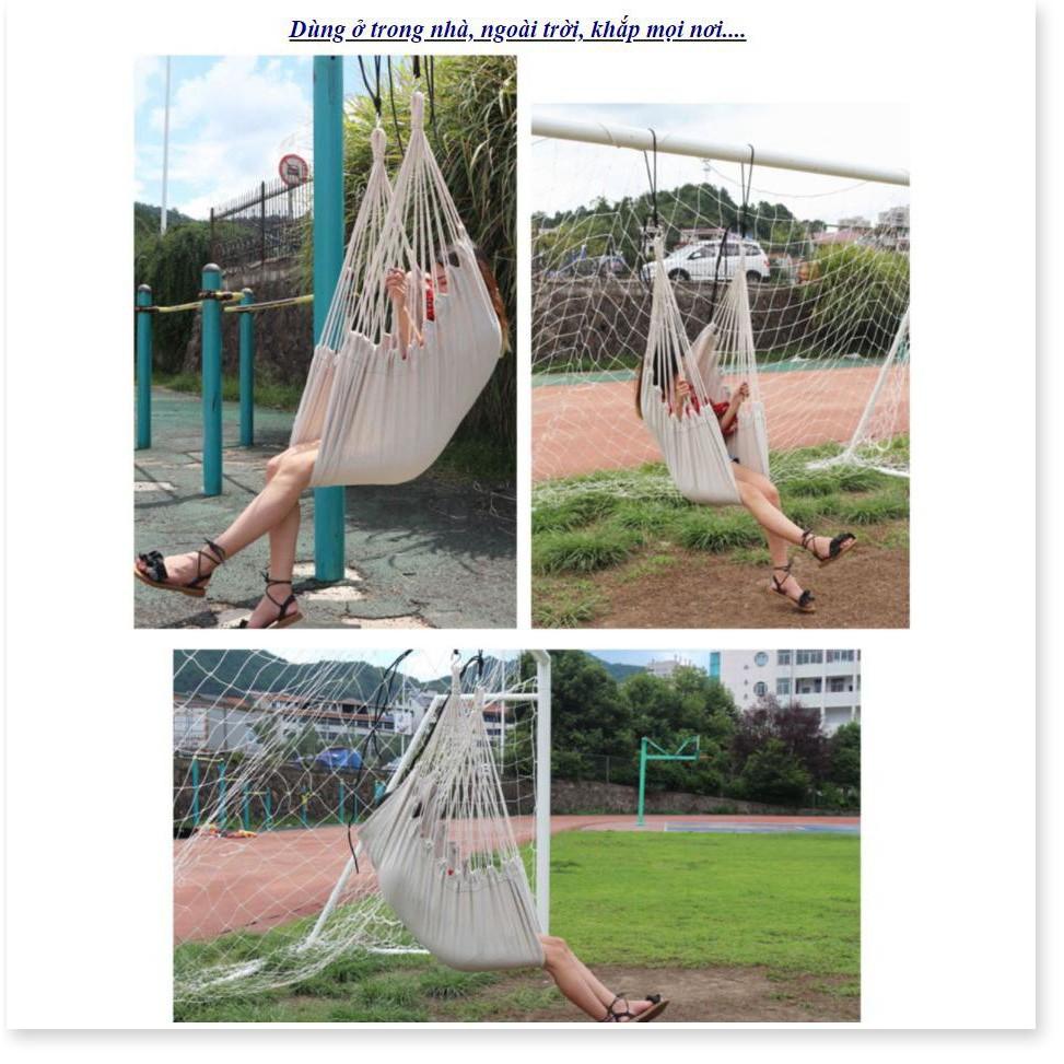 Võng Treo Relax tặng Móc treo, Gối lót, Kê cổ U
