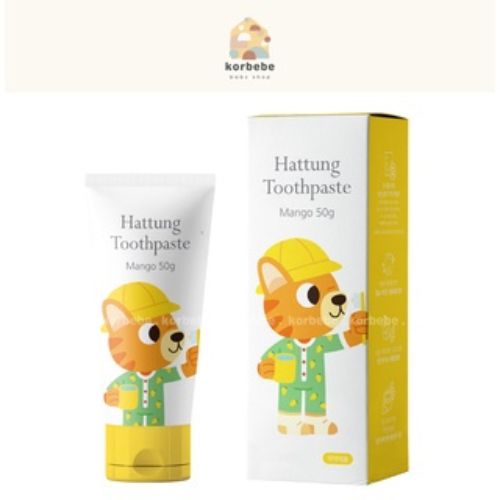 Kem Đánh răng cho bé từ 1 tuổi Hattung 80g