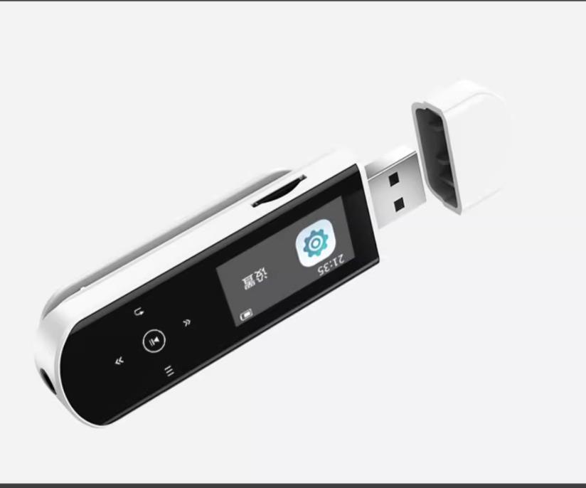 Ruizu X69 -  Bluetooth 5.0, Nghe Nhạc Mp3, Hỗ Trợ Đa Định Dạng MP3 WMA APE FLAC WAV,  FM Radio, Ghi Âm, Vòng Lặp A-B,  Đồng Hồ Báo Thức, Hỗ Trợ Thẻ Nhớ Lên Tới 128Gb, Pin 280mAh 28 Giờ, Màn Hình Cảm Ứng, Hỗ Trợ Đa Ngôn Ngữ, Nhỏ Gọn - Hàng Nhập khẩu