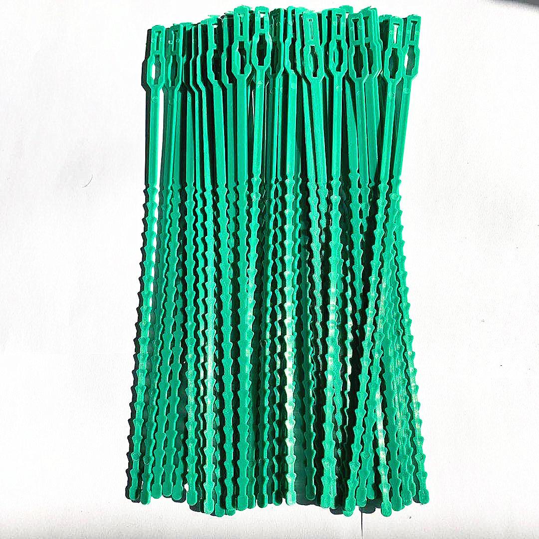 100 Cái Cà Vạt Thực Vật Có Thể Điều Chỉnh Dây Xoắn Dây Nhựa Có Thể Tái Sử Dụng Dây Cáp Vườn Dây Có Thể Điều Chỉnh Cà Vạt 17Cm Cho Hỗ Trợ Thực Vật Trong Vườn