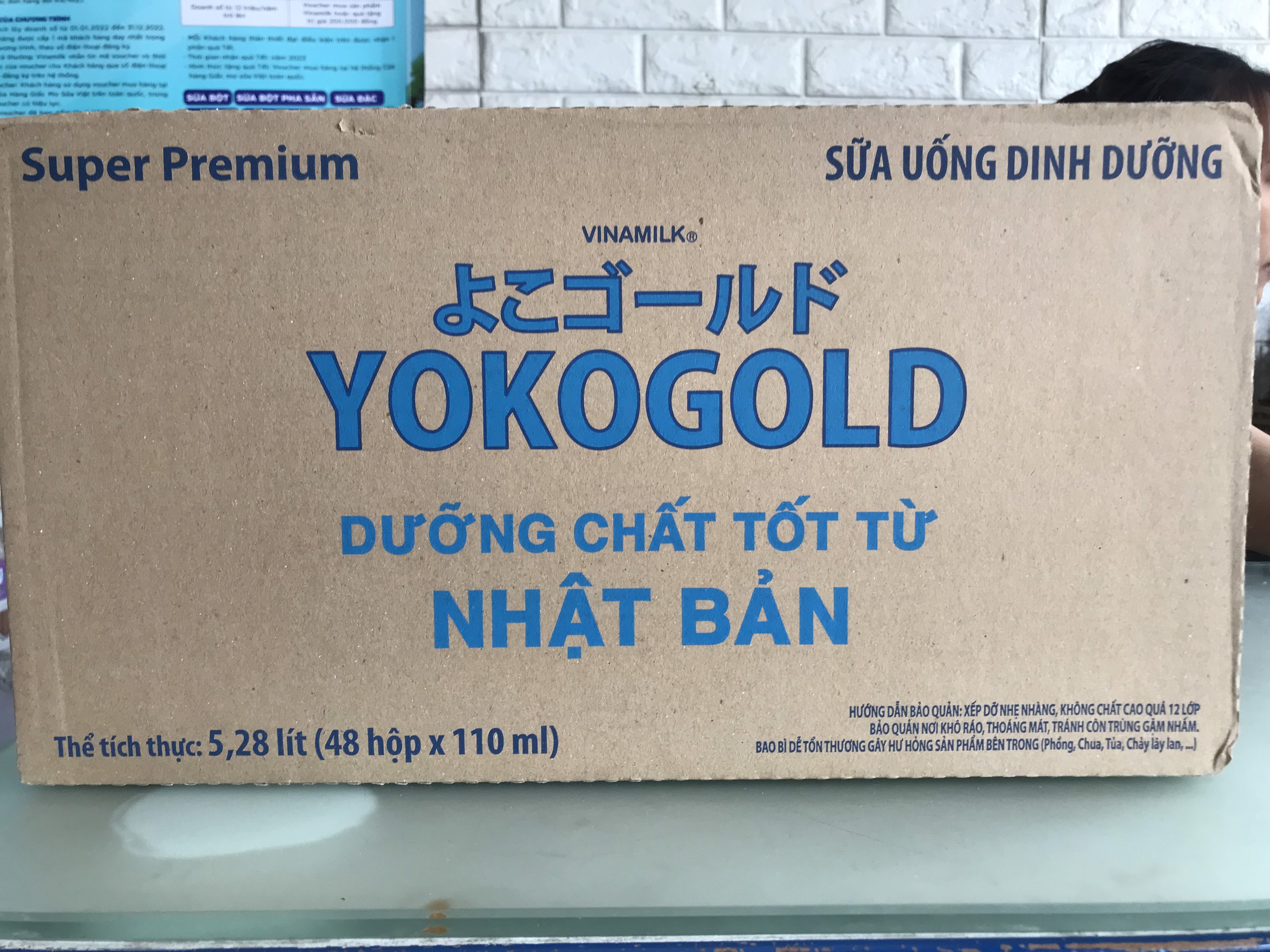 COMBO 24 hộp SỮA BỘT PHA SẴN VINAMILK YOKO GOLD Hộp 110ml