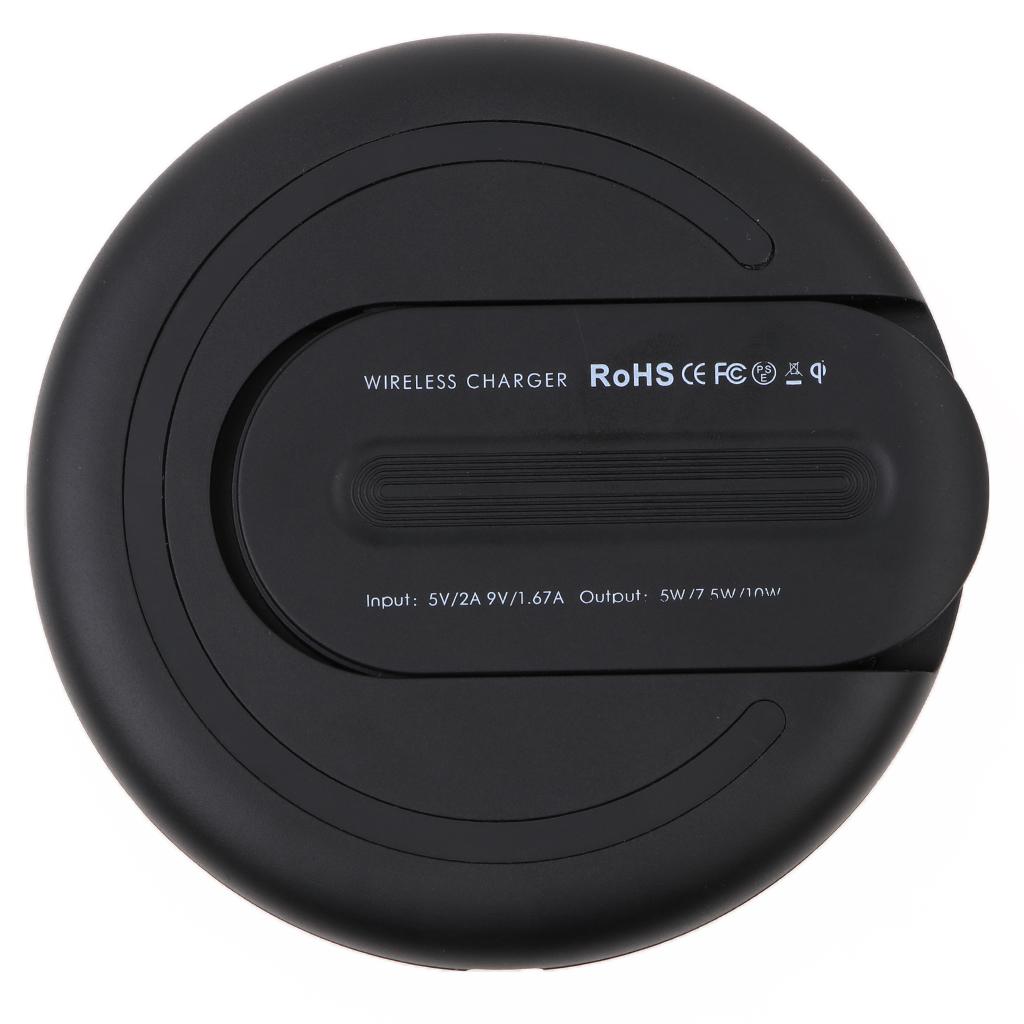2 in 1 Fast -Slim Wireless Charger Portable Charge Dock Station Charging