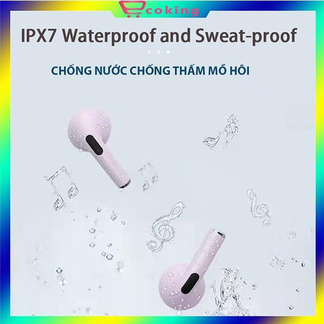 Tai Nghe Không Dây nhét tai Bluetooth APRO 8 ECOKING{TẶNG KÈM TAI NGHE DÂY}âm thanh vòm HIFI có micro trò chuyện cảm ứng