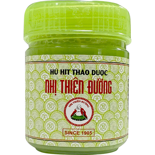 Hũ hít thảo dược Nhị Thiên Đường 17g - (01 Hũ/ 02 Hũ/ 03 Hũ/ 04 Hũ/ 05 Hũ/ 06 Hũ) - Hàng chính hãng