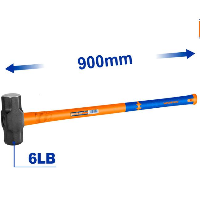 BÚA TẠ 6LB 900MM WADFOW WHM4306 - HÀNG CHÍNH HÃNG