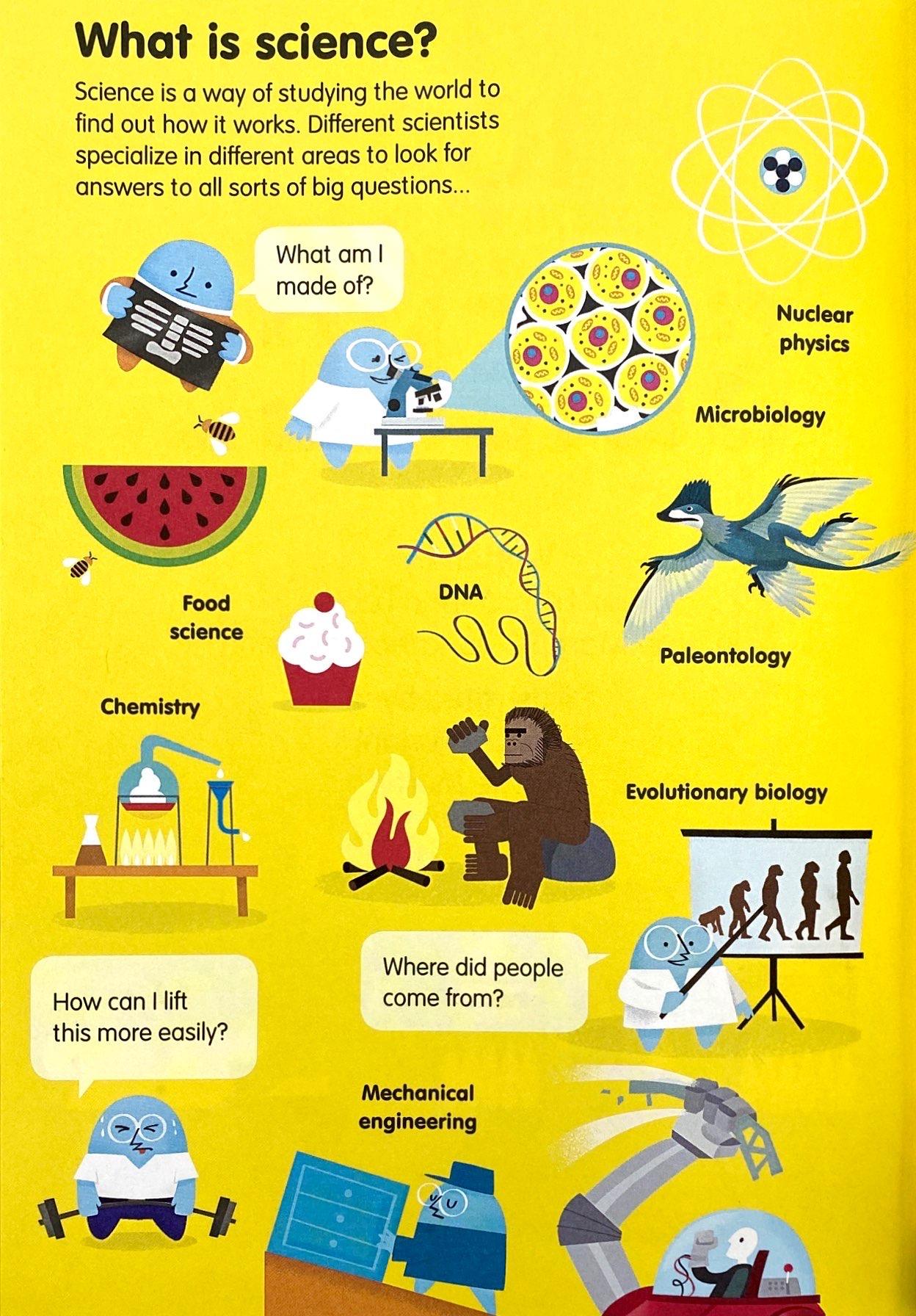 Sách Usborne 100 Things to know about Science