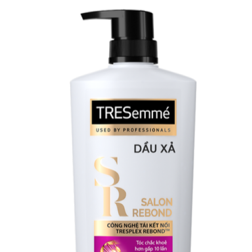 Dầu xả TRESEMME Salon Rebond dưỡng tóc hư tổn với Công nghệ Tái kết nối Keratin giúp ngăn gãy rụng đến 98% 620g