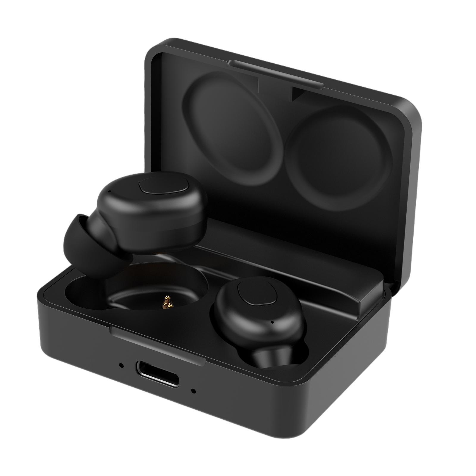 Wireless Bluetooth 5.0 Gaming Earbuds Gaming Earphones Waterproof Black