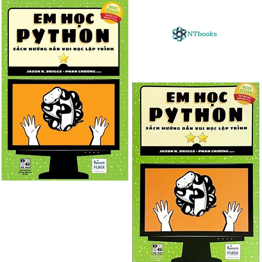 Combo 2 Cuốn Sách Em Học Python Tập 1 + Tập 2