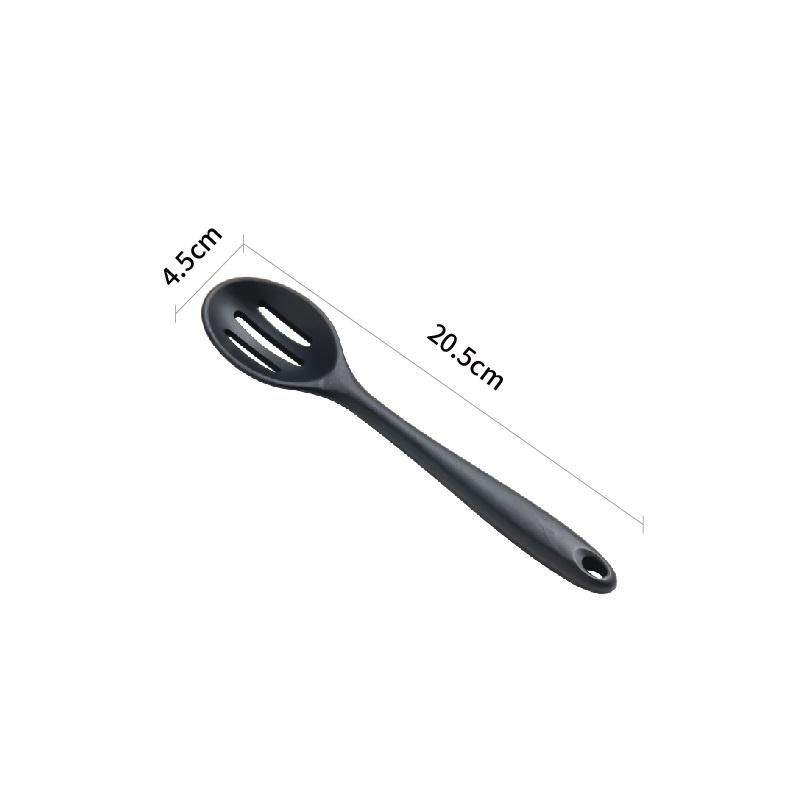 Silicone Small Colander Special Heat-resistant Cooking Spoon for Non-stick Pan Colander