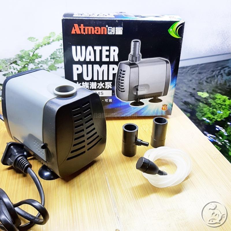 Máy Bơm Atman AT 101S | 102S | 103S | 104S - Máy Bơm Thế Hệ Mới Hoạt Động Êm Ái Tiết Kiệm Điện Cho Bể Cá Cảnh, Thuỷ Sinh