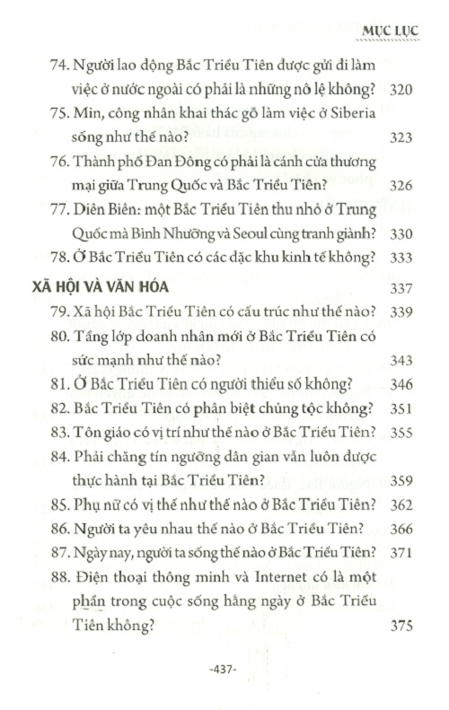 Bắc Triều Tiên Qua 100 Câu Hỏi (Sách Tham Khảo)