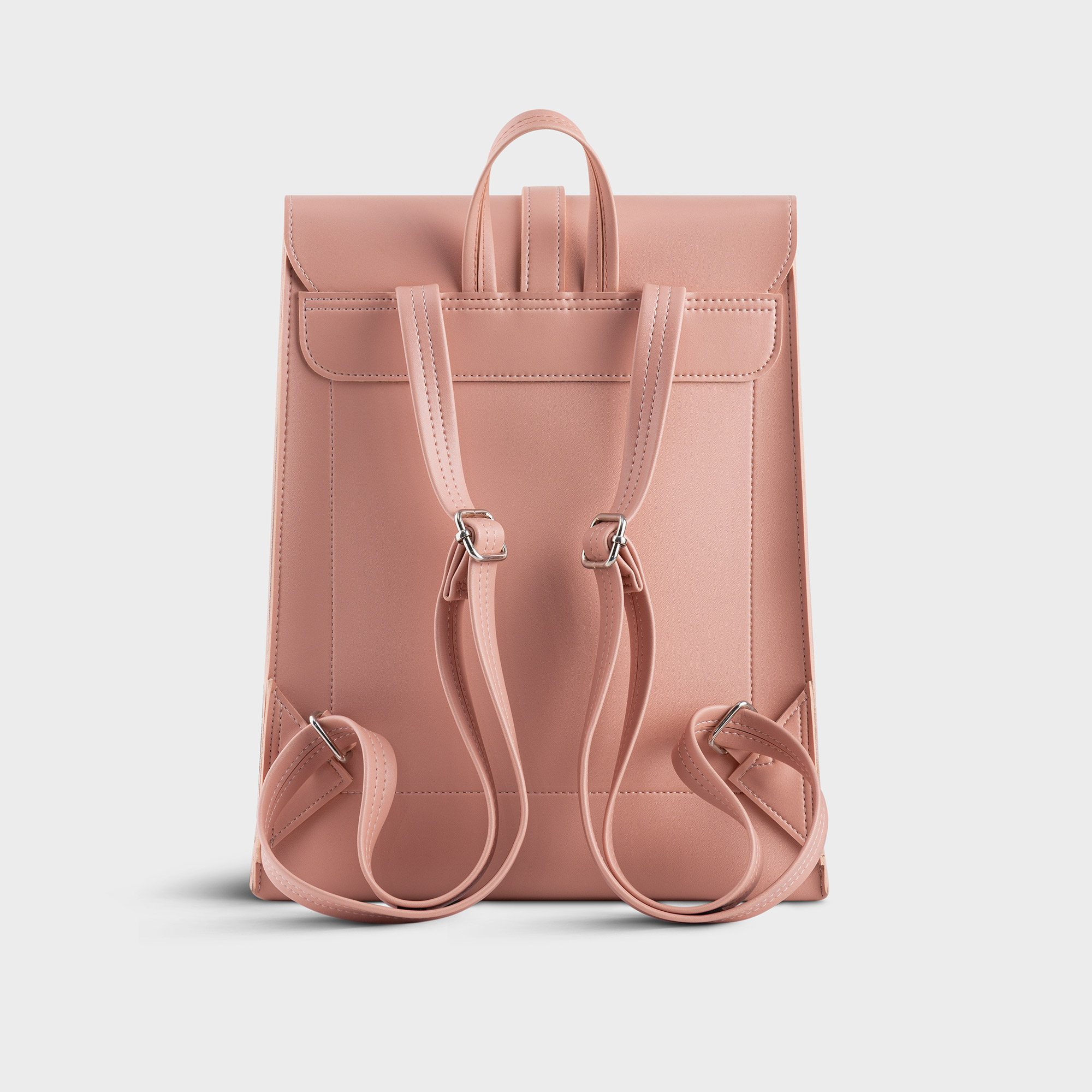 Balo Yuumy ( Thời trang nữ phối nắp gập thời trang cỡ lớn - Balo da Seasand YBA73 )