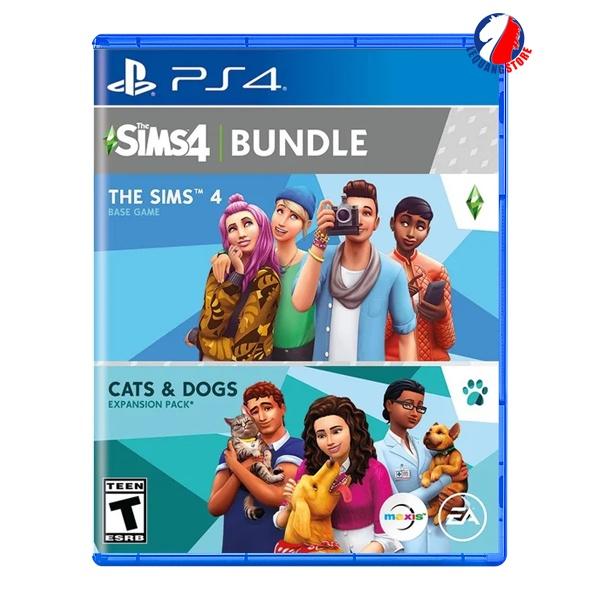 The Sims 4 + Cats and Dogs Bundle - PS4 - US - Hàng Chính Hãng