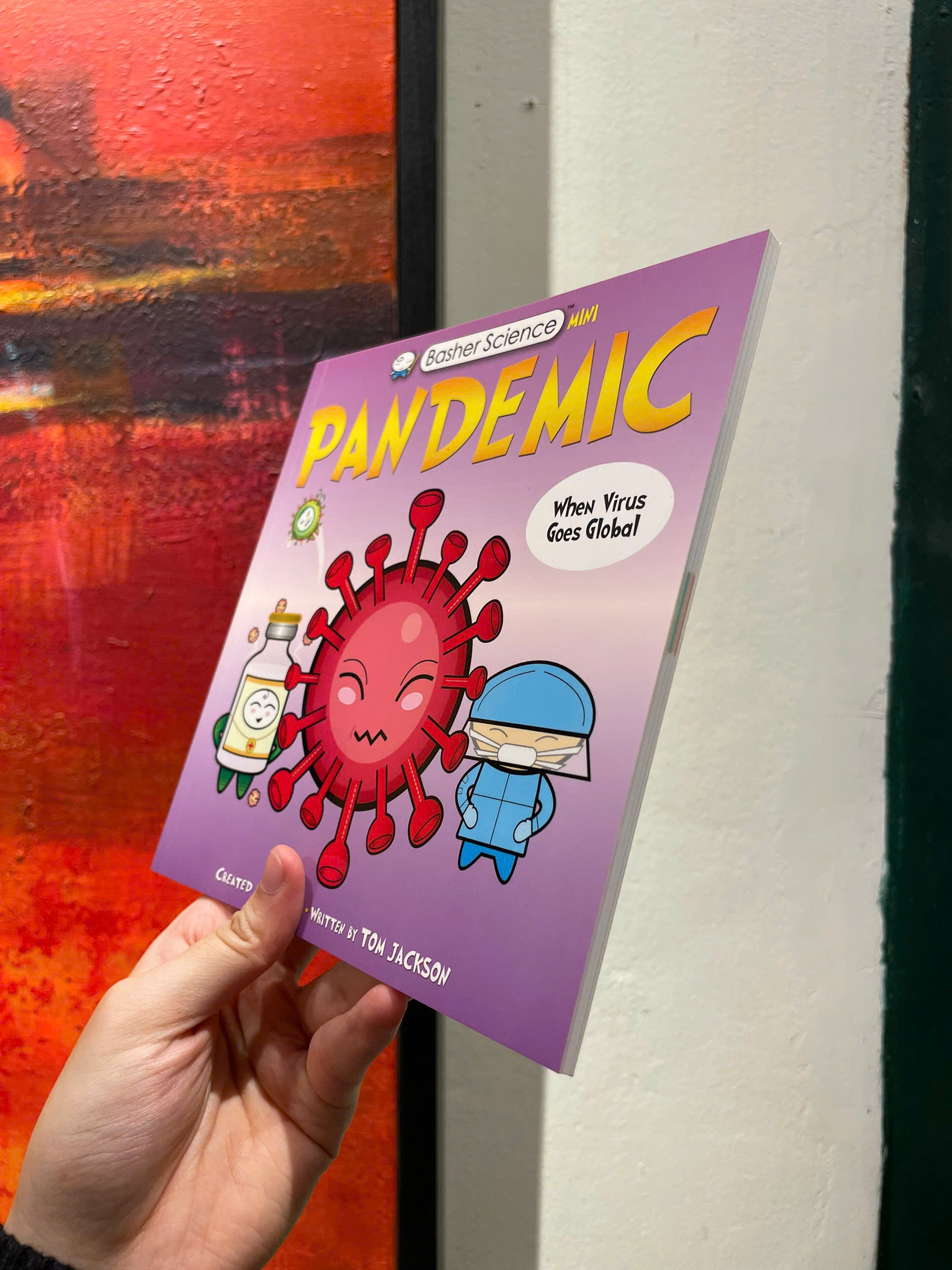 Pandemic by Tom Jackson - Children Picture book in English - UK - Sách Ngoại Văn Nhập Khẩu