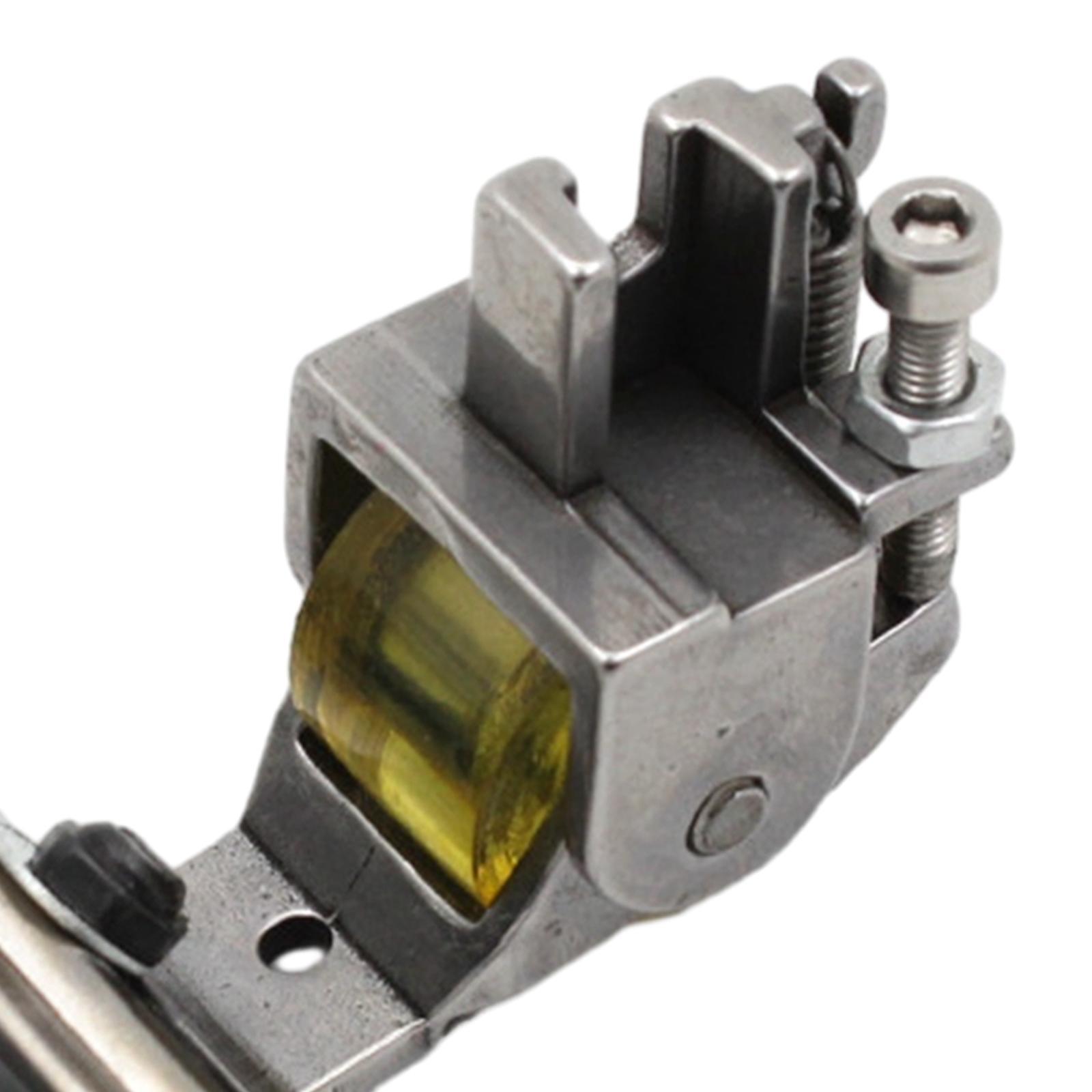Roller Presser Foot Roller Sewing Machine Presser Foot, Durable Sew Foot Adjustable Wheel Roller Foot for Cloth Clothes Decorative Stitching