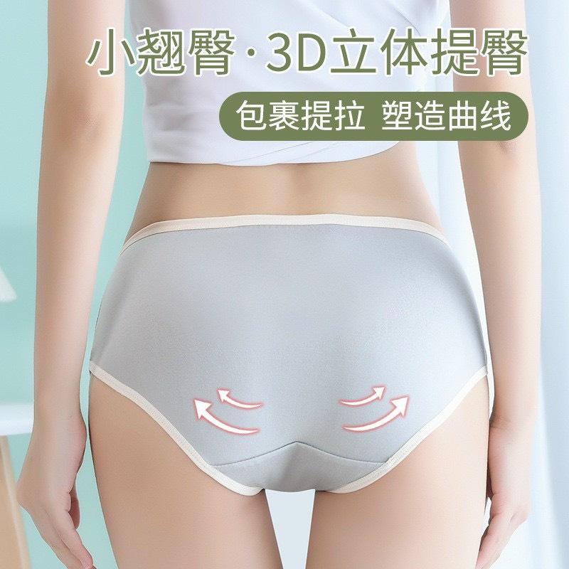 Set 5 Quần lót nữ cotton hình con gấu xinh xắn mát mẻ, kháng khuẩn thấm hút mồ hôi tốt