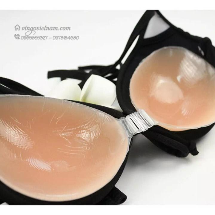 Áo lót dán nâng ngực tàng hình chất liệu silicon