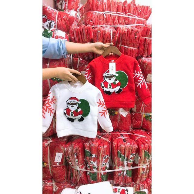 ÁO NOEL NỈ BÔNG CHO BÉ YÊU