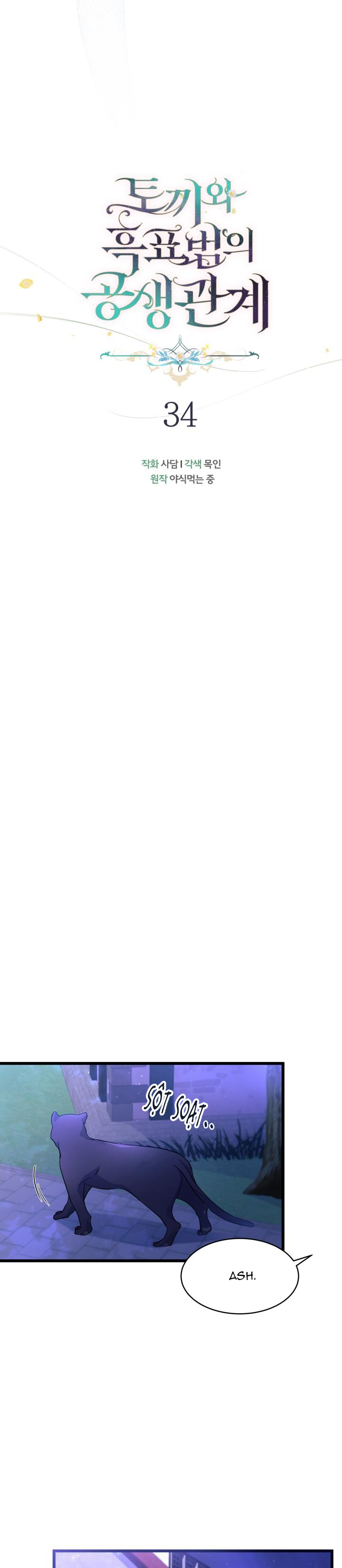 mối liên kết giữa báo đen và bé thỏ chapter 34 7