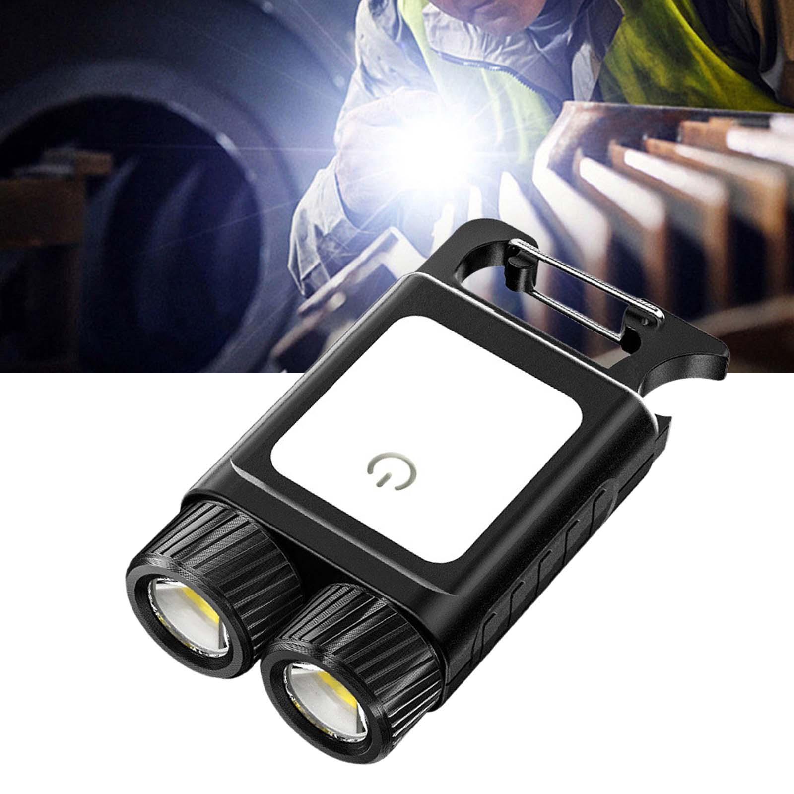 Keychain Light Compact Bright Handheld Mini 6 Light Mode Keychain Work Light