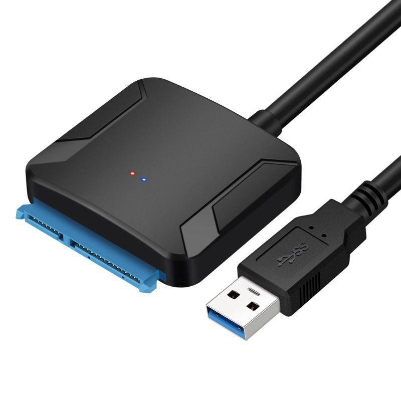 Cáp Chuyển Đổi Usb 3.0 Sang Sata 3 Cho Ổ Cứng 2.5in 3.5in Hdd Ssd