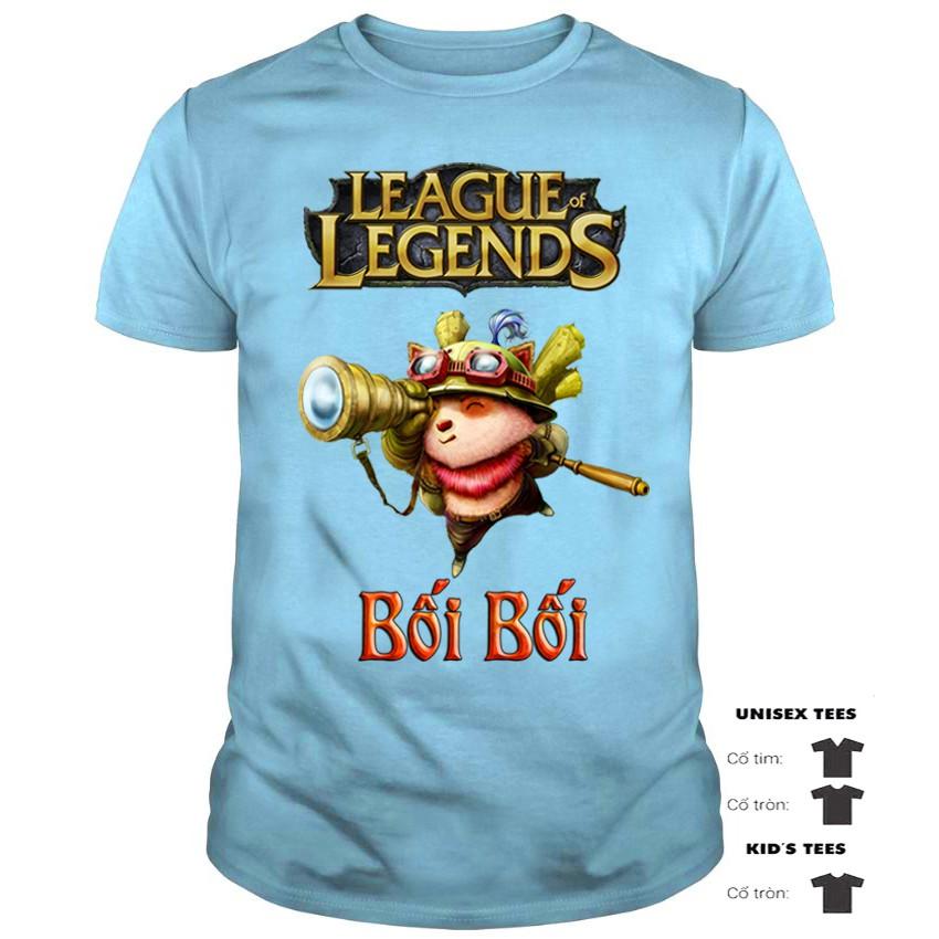 Áo Teemo Bối Bối, Áo Thun Liên Minh Huyền Thoại Teemo - LOL Tshirt