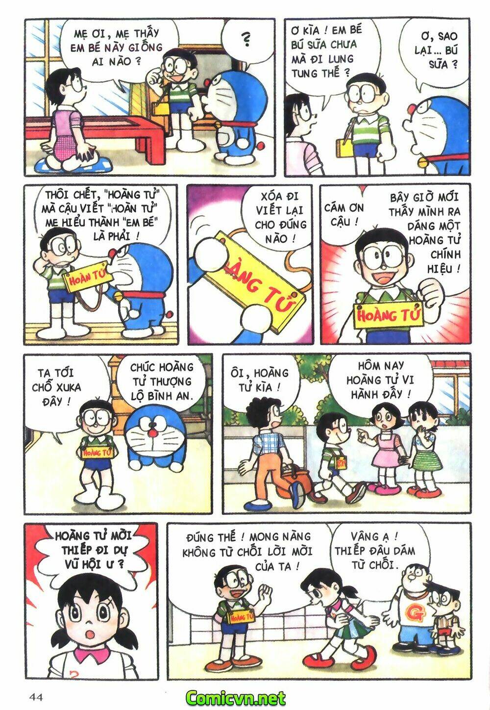 doraemon màu chapter 11 4