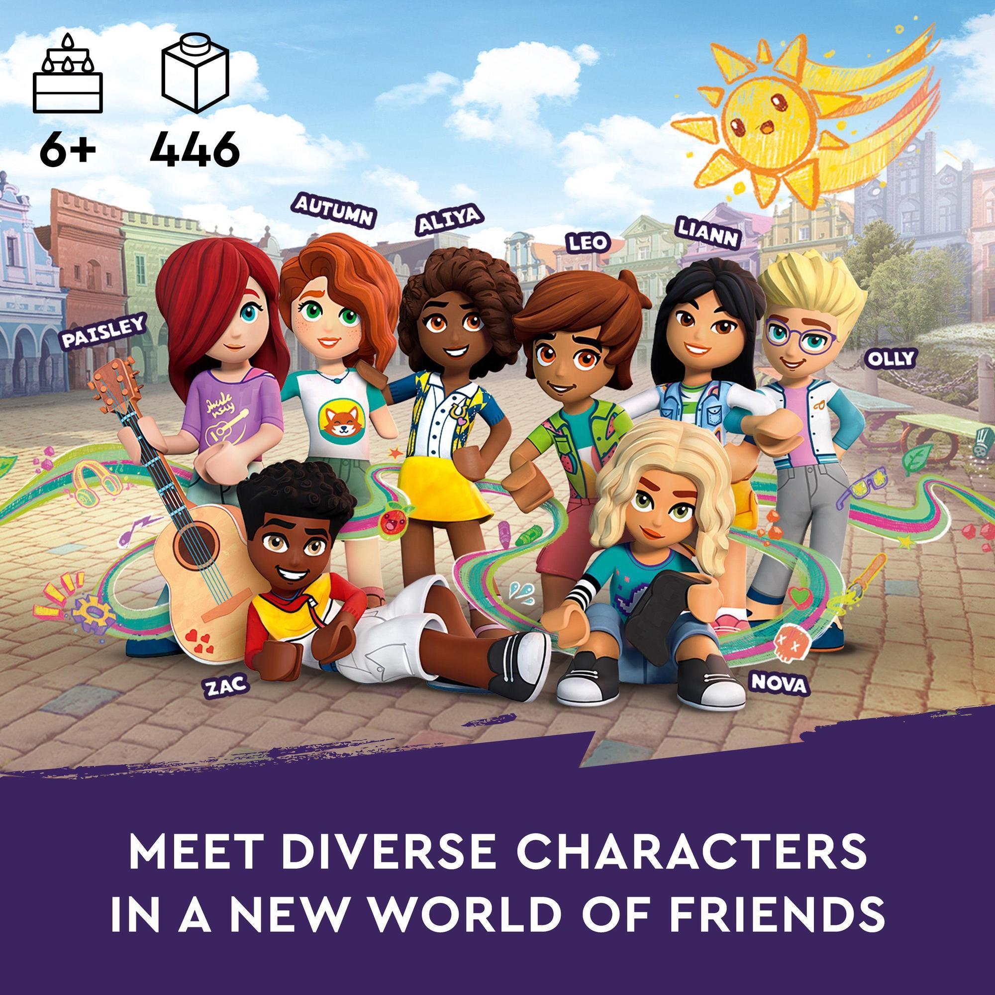 LEGO Friends 41749 Đồ chơi lắp ráp Xe truyền hình lưu động (446 chi tiết)