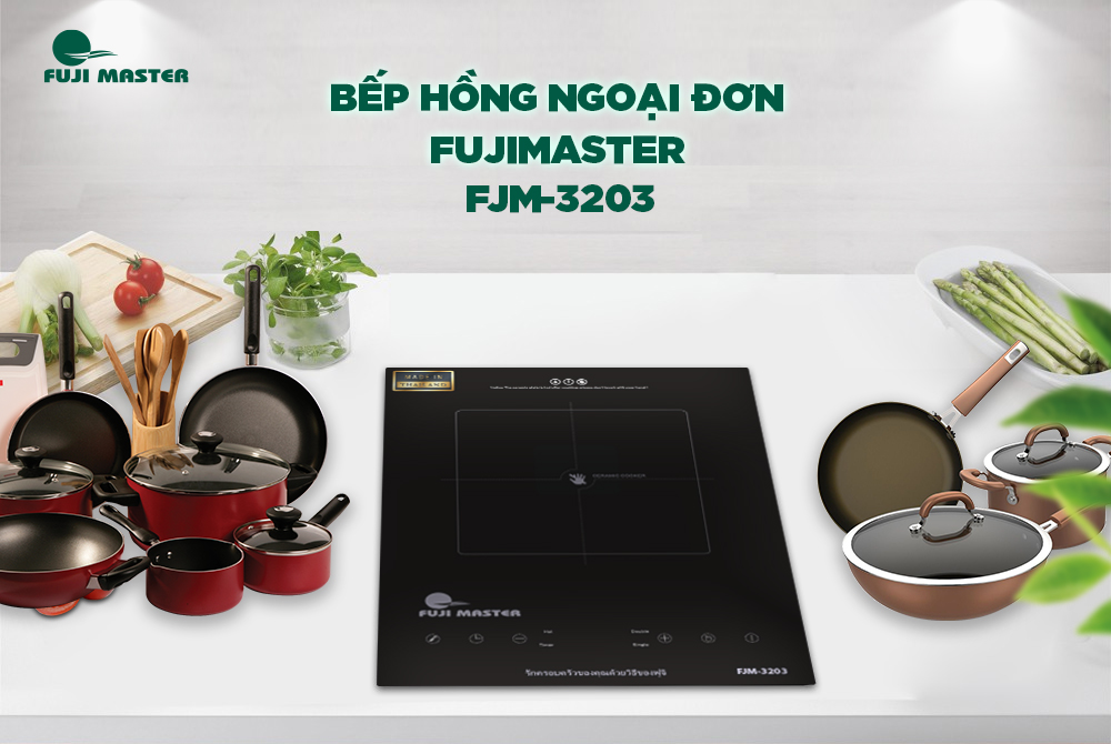 Bếp Hồng Ngoại Đơn Fuji Master FJM-3203 - Hàng chính hãng