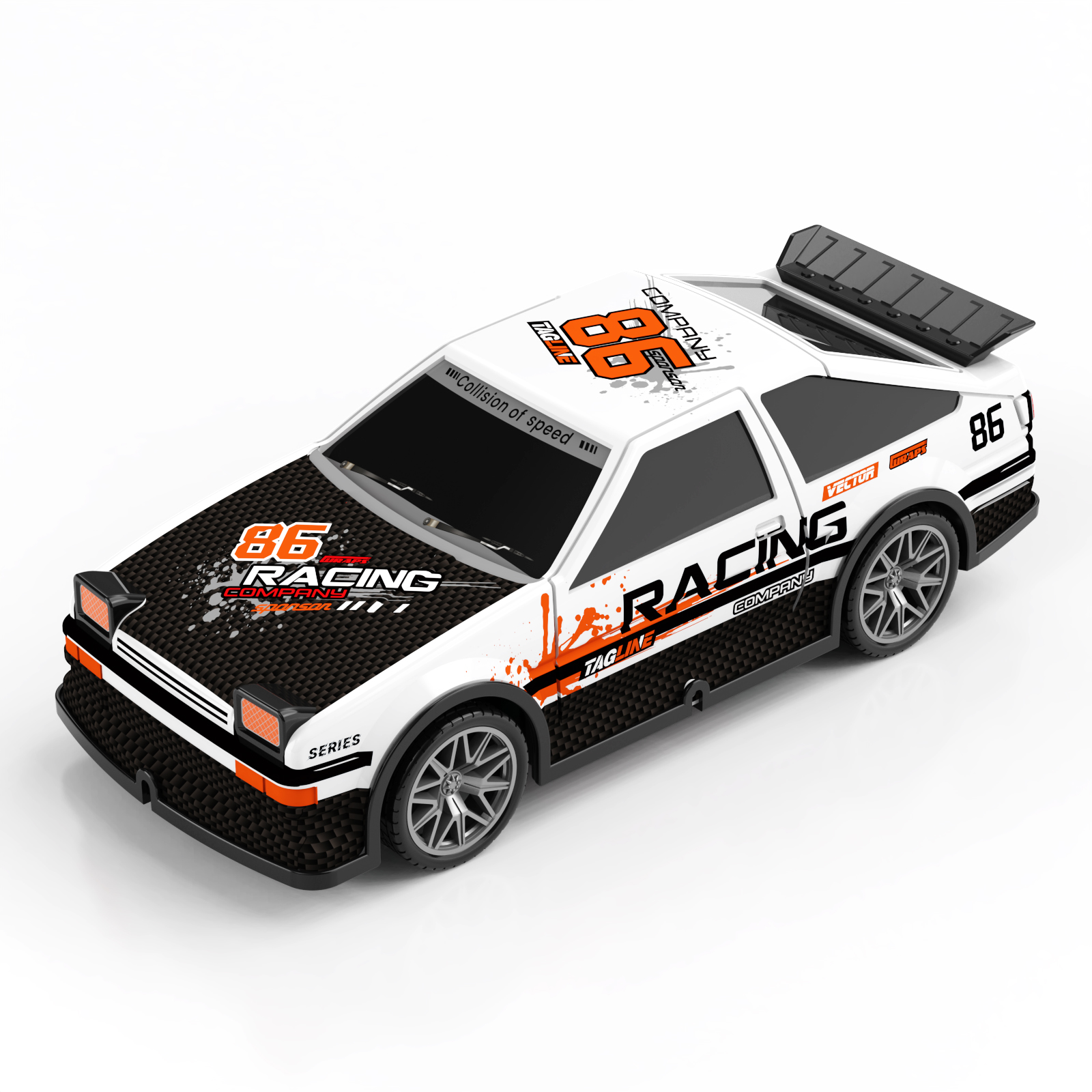 TOYSTAR - FC- 810P-1 Mô hình Xe điều khiển từ xa 2.4G 1:22 PVC RC 4WD có đèn (KT 19.5x9.5x7.5cm)