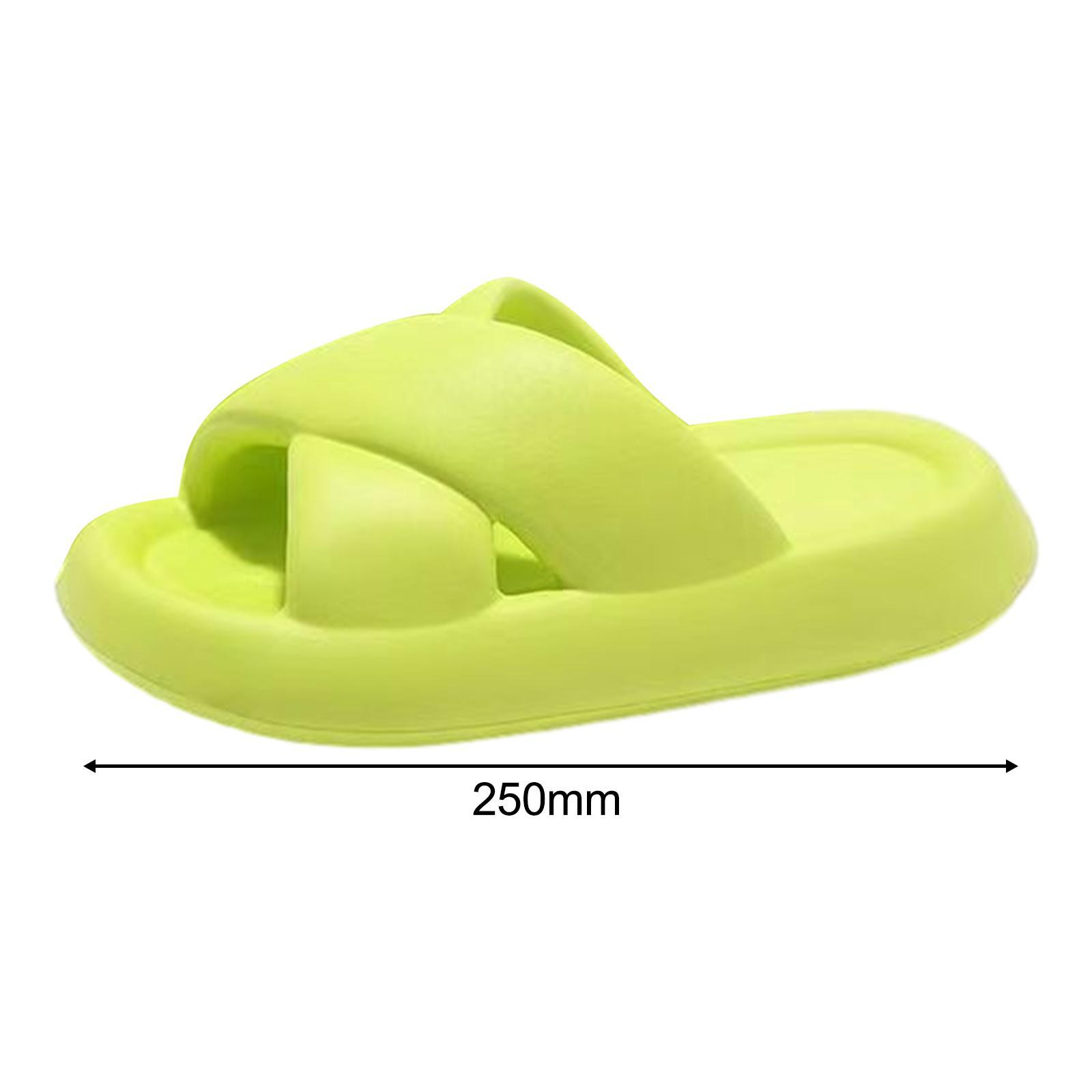 Pillow Slippers Open Toe Super Soft Slippers for Home Indoor Bathroom Unisex