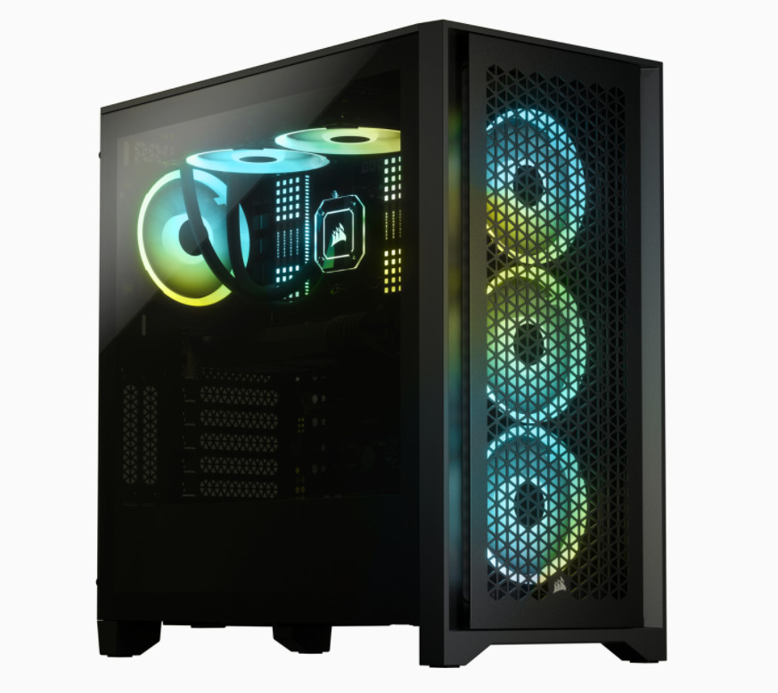 Vỏ Case Máy Tính Corsair 4000D AIRFLOW Black - Hàng Chính Hãng