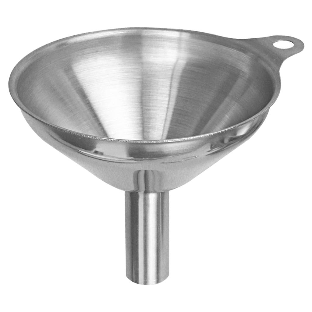 Set of 3 Stainless Steel Kitchen Funnels for Transferring