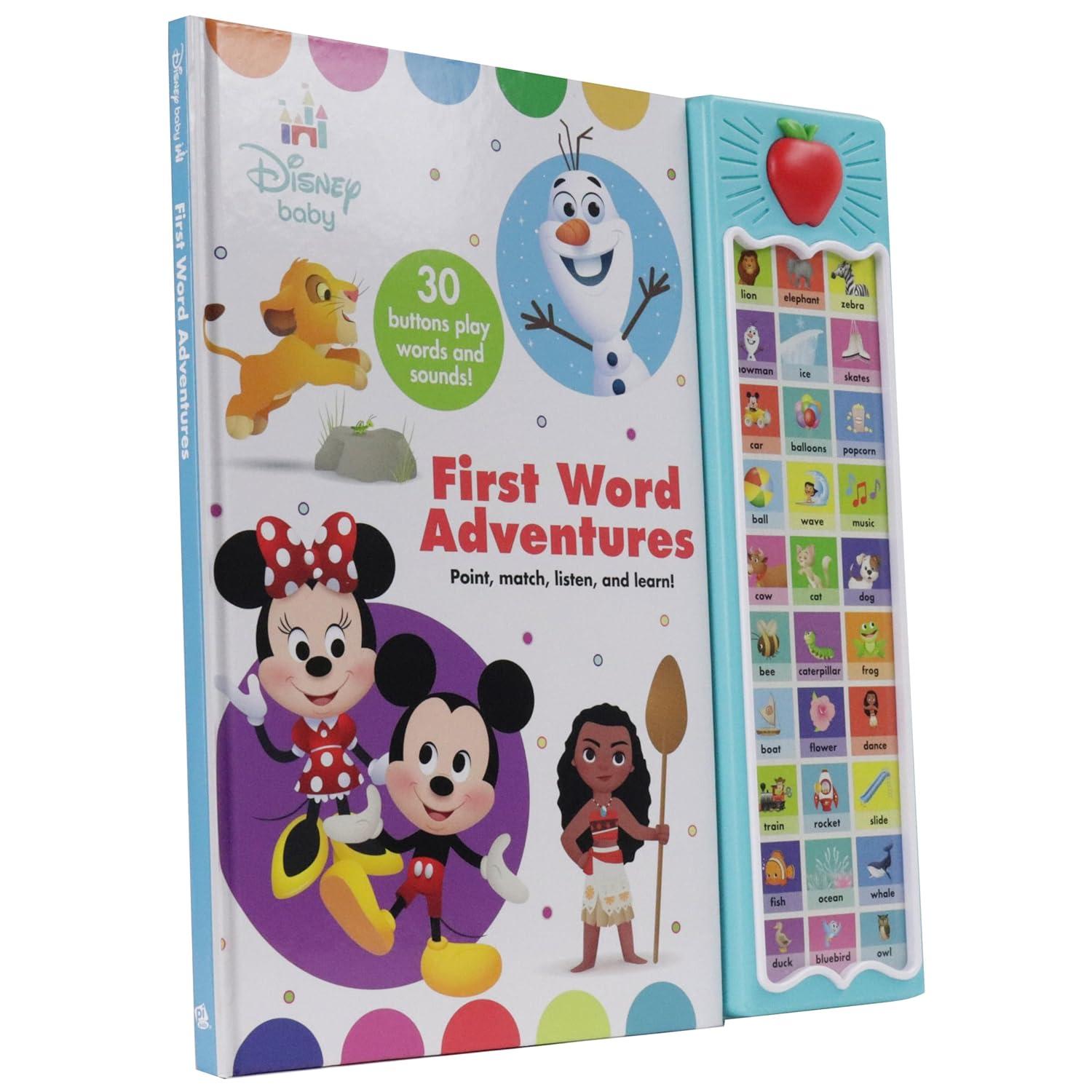 Sách ngoại văn: Apple Disney Baby First Word Adventures
