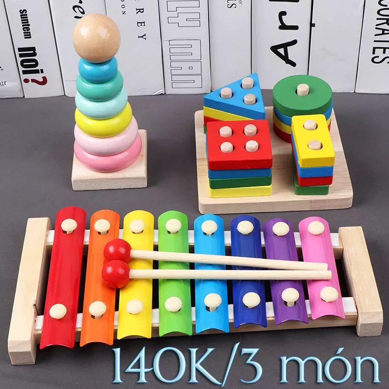 ĐỒ CHƠI GỖ 7 MÓN