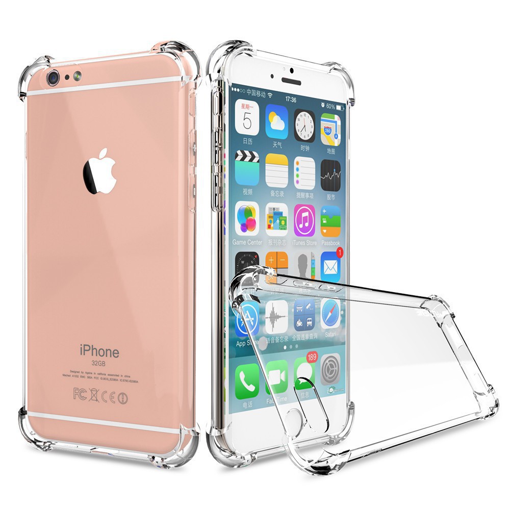 Ốp lưng silicon dẻo trong chống sốc phát sáng dành cho iPhone 6