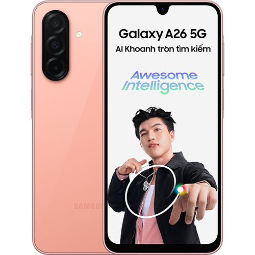 Điện thoại Samsung Galaxy A26 5G (8GB/128GB) - Hàng chính hãng