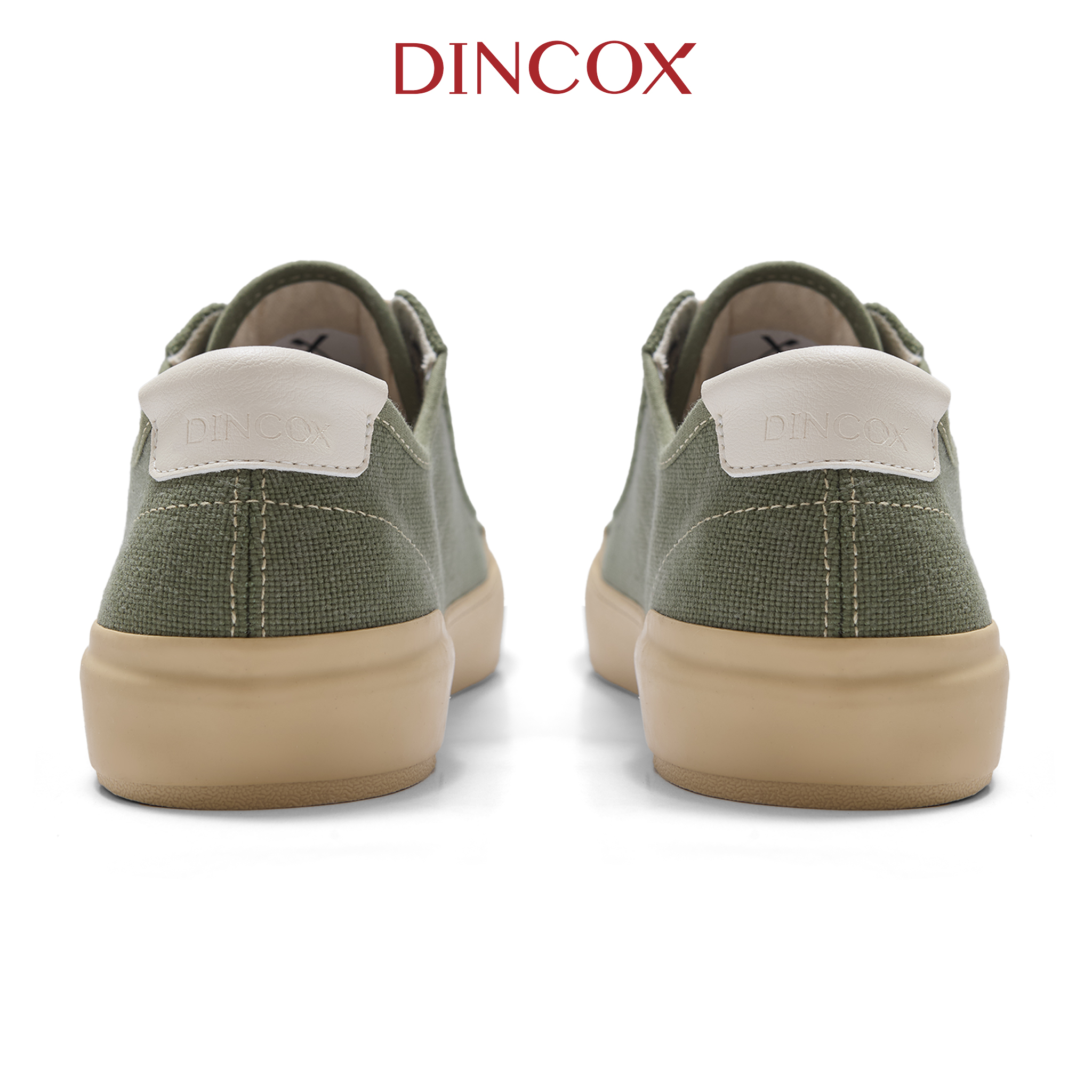 New Arrivals | Giày Sneaker Nam Dincox DC42 Matcha - Phong Cách Năng Động, Chất Liệu Canvas Cao Cấp