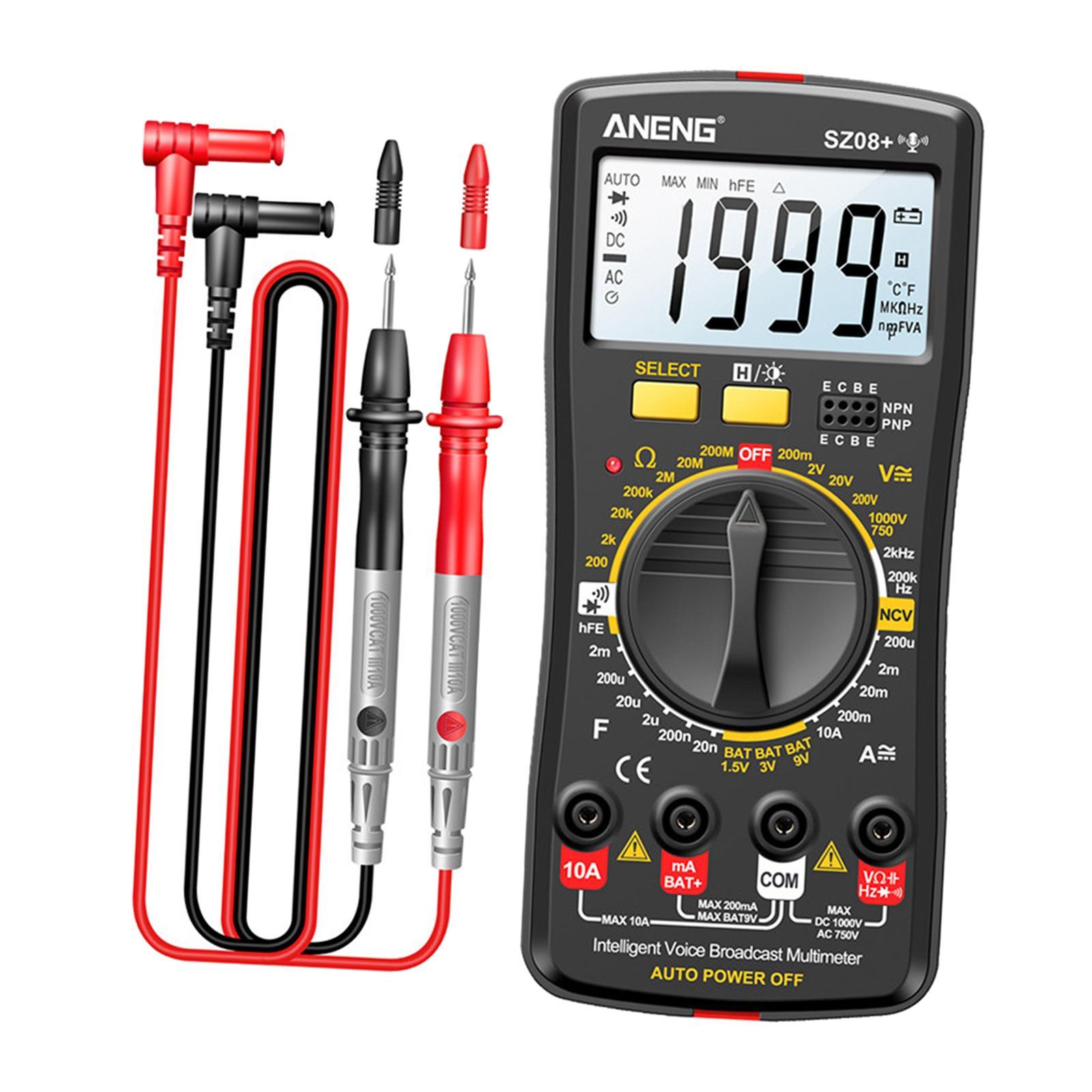 Digital Multimeter Meter Meter Test Current Circuit for Circuit Board